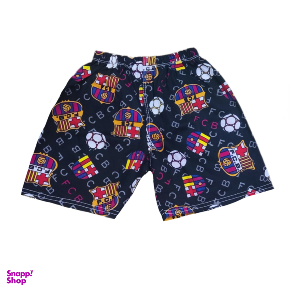 شلوارک پسرانه مدل T01 رنگ مشکی