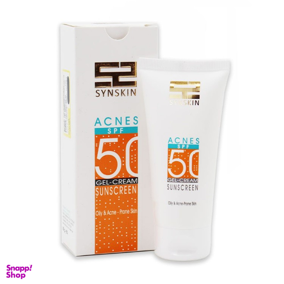 ژل کرم ضدآفتاب ساین اسکین مدل اکنس SPF50 مخصوص پوست های چرب و جوشدار حجم 50 میلی لیتر