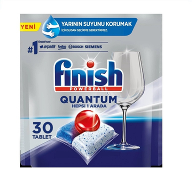 قرص ماشین ظرفشویی فینیش مدل Quantum HEPSI بسته 30 عددی