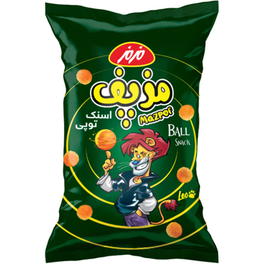 اسنک پنیری رول مزپف مزمز وزن 85 گرم