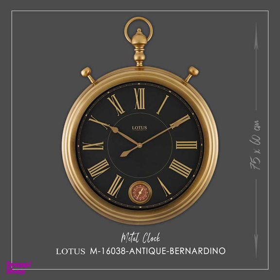 ساعت دیواری لوتوس مدل 16038 BERNARDINO-SL