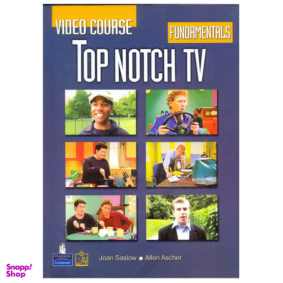 کتاب Top Notch TV اثر joan Saslow  انتشارات پیرسون