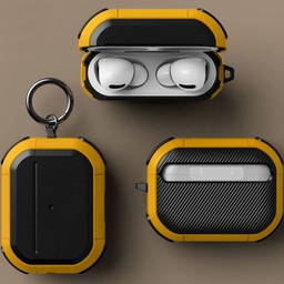 کاور ایرفون مدل Eggshell مناسب برای کیس اپل AirPods Pro 2