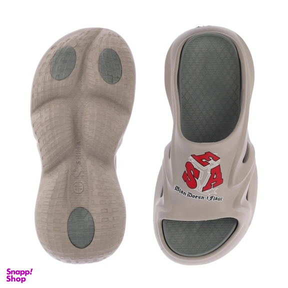 دمپایی مردانه شیما مدل GD-s-19796573 رنگ طوسی