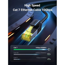 کابل شبکه CAT7 یوگرین مدل NW150 کد 80421 طول 1 متر