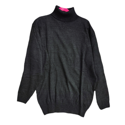 پلیور یقه اسکی مردانه مدل ZG1-E-A رنگ زغالی