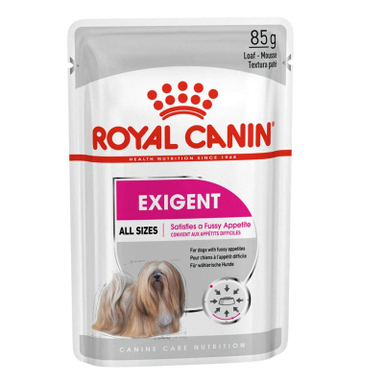 غذای پوچ سگ رویال کنین مدل Exigent وزن 85 گرم