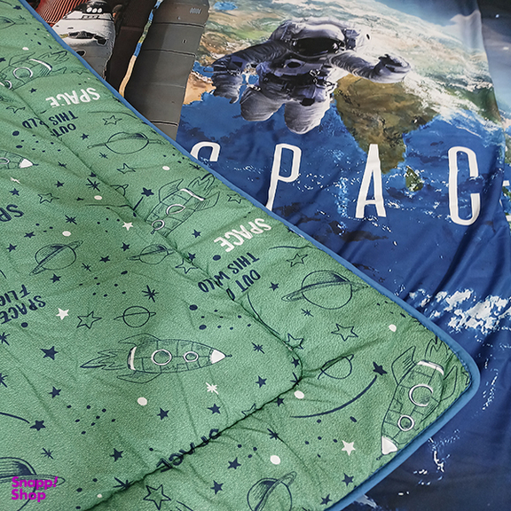 لحاف یک نفره 5 تکه مدل شاتل کد 1601 سایز 120×200 سانتی متر