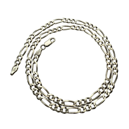 زنجیر نقره مردانه طرح فیگارو کد JWSET 16050