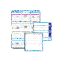 ماگ مدل عید نوروز طرح سنبل به همراه تقویم سال 1403 مدل آهن ربایی و صفحه وایت برد برنامه ریزی روزانه مجموعه 4 عددی