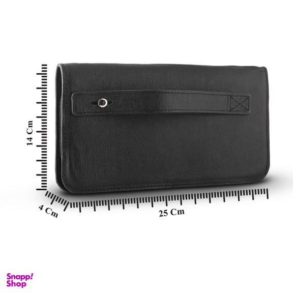 کیف دستی مردانه چرم یلسان مدل آریا کد 017-HRM