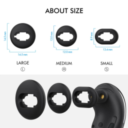 سری ایرفون آهااستایل مدل PT132 مناسب سامسونگ Galaxy Buds Live بسته 6 عددی