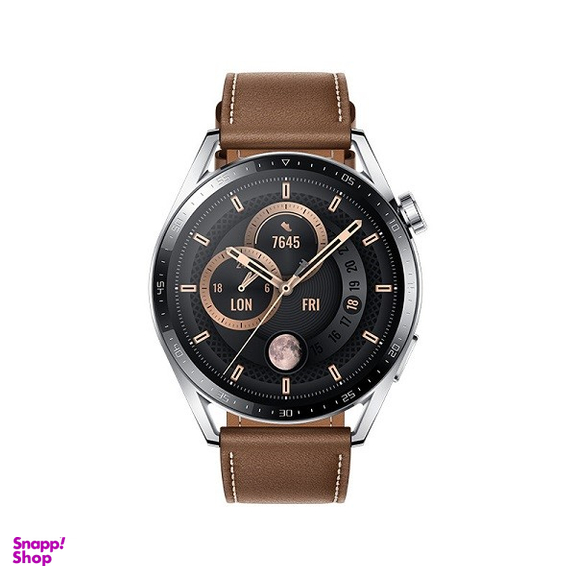 ساعت هوشمند بند چرمی هوآوی مدل Watch GT3 46mm