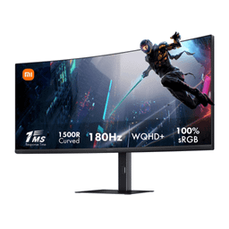 مانیتور شیائومی مدل Xiaomi Curved Gaming Monitor G34WQi سایز 34 اینچ