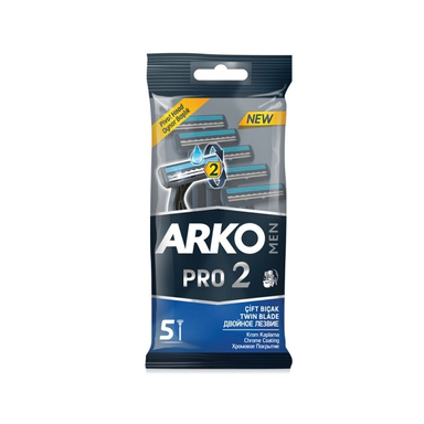 خود تراش آرکو مدل دو لبه صابون دار 5 عددي مردانه