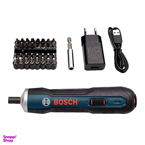 پیچ گوشتی شارژی بوش مدل GO مجموعه 32 عددی
