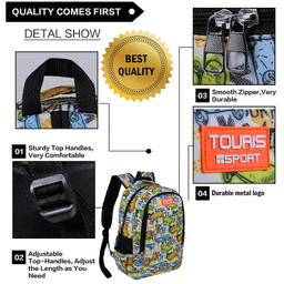 کوله پشتی پسرانه توریث مدل AP 9633