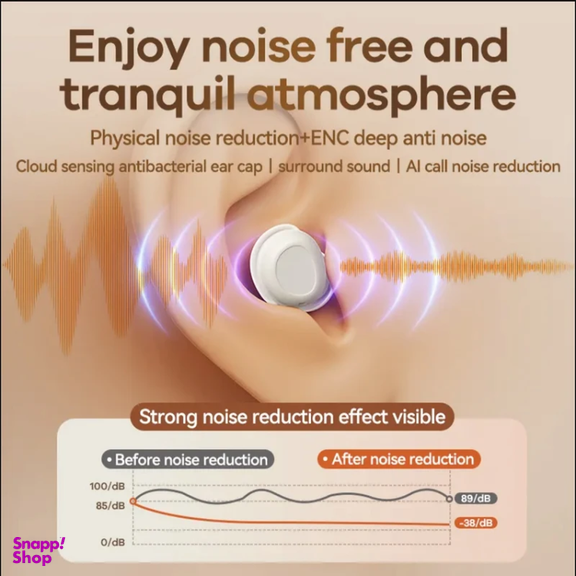 ایرفون بلوتوثی ریمکس مدل Sleep Buds Z1