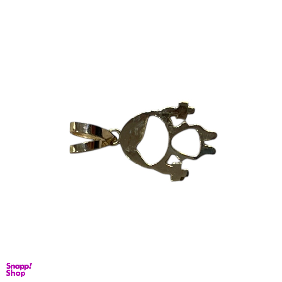 پلاک گردنبند طلا 18 عیار زنانه کد 1221