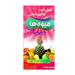 فلش کارت میوه ها اثر حمیدرضا بلوچ انتشارات دانشیار