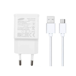 شارژر دیواری طرح سامسونگ مدل EP-TA200 به همراه کابل تبدیل USB-C