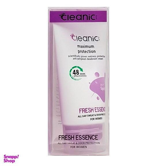 کرم ضد تعریق زنانه کلینیک کیندی مدل Fresh Essence وزن 60 گرم