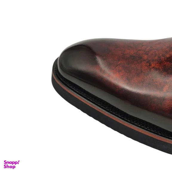 بوت مردانه چرم ریباری مدل X1 رنگ قهوه ای عسلی