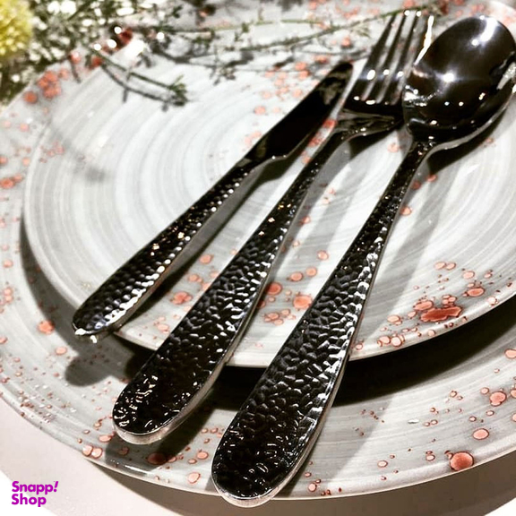 سرویس قاشق و چنگال 136 پارچه ناب استیل طرح واریان