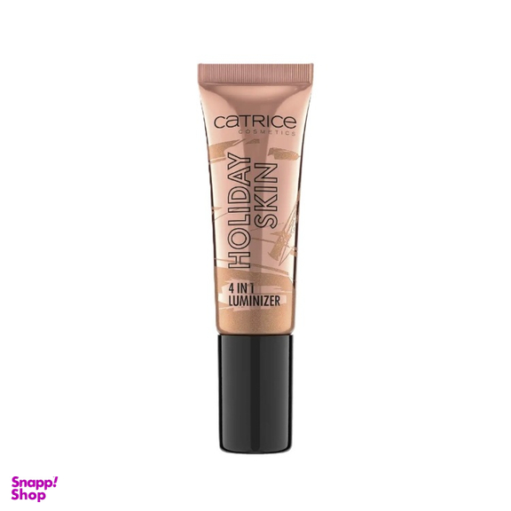 هایلایتر کاتریس مدل 4×1 HOLIDAY SKIN رنگ رزگلد برنز