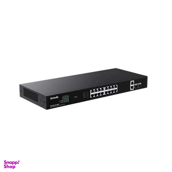 سوییچ غیرمدیریتی 20 پورت PoE تندا مدل TEG1120P-16-250W