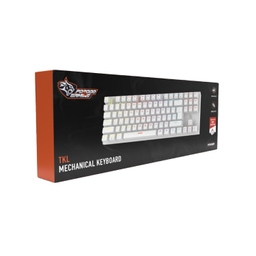 کیبورد بی سیم مخصوص بازی پرودو مدل Low-Profile Mechanical TKL Rainbow