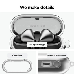 کیف ایرفون اسپایدر مدل Clear مناسب سامسونگ Galaxy Buds 3 / 3 Pro