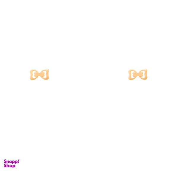 گوشواره طلا 18 عیار زنانه پرسته مدل پاپیون