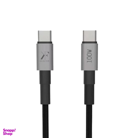 کابل Type-C کی اف-سنیور کد KF Senior S12-C.C طول 1.2 متر