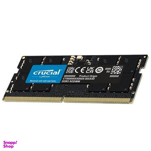 رم لپ تاپ DDR5 تک کاناله 4800 مگاهرتز CL40 کروشیال مدل CT16 ظرفیت 16 گیگابایت