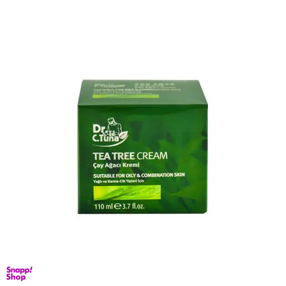 کرم مرطوب کننده دکتر سی تونا مدل Tea Tree حجم 110 میلی لیتر