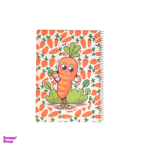 دفتر مشق 50 برگ تیج سان طرح هویج