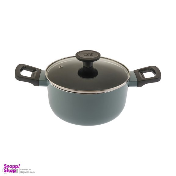 سرویس قابلمه و تابه استیل 7 پارچه برگهف مدل Slate کد 0407