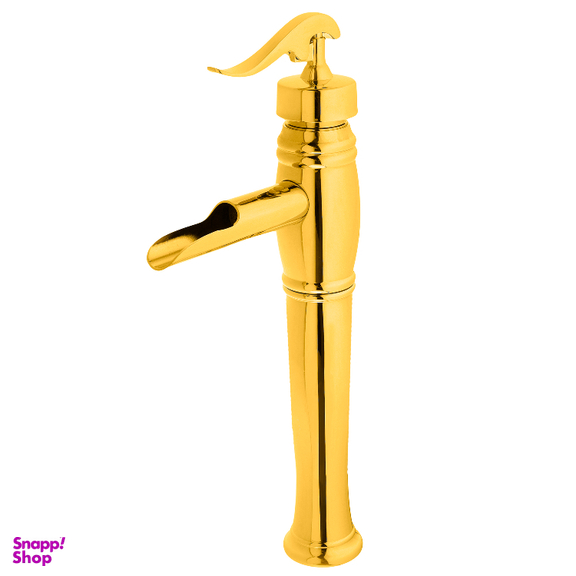 شیر روشویی پایه بلند اندیکا مدل ناودونی