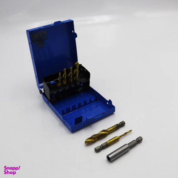 ست رابط و قلاویز بیت خور مدل وایکینگ کد YP-ALA-07 سایز 10-3 میلی متر مجموعه 7 عددی