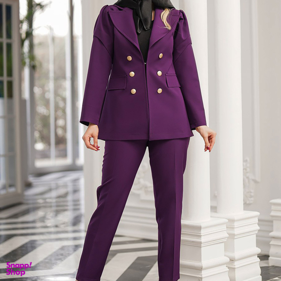 مانتو و شلوار زنانه السانا مدل ریرا کد 138436