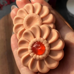 کاتر فشاری شیرینی پزی به گز مدل گل فلورا مجموعه 2 عددی