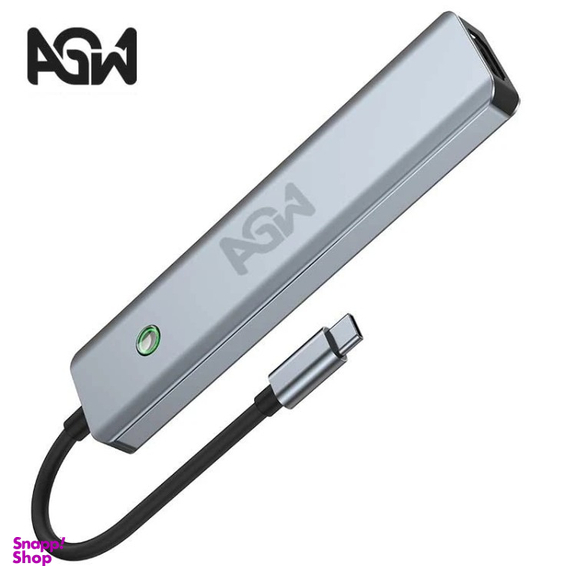 USB هاب 5 پورت Type-C ای جی دبلیو مدل BYL-2319