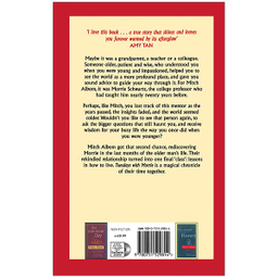 کتاب ‎Tuesdays with Morrie اثر میچ آلبوم نشر شیلر