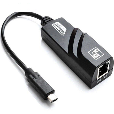کابل تبدیل شبکه اترنت پورت RJ45 مدل Type-C به ‌LAN