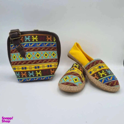 ست کیف و کفش زنانه مدل میشکا و کالج کد 220