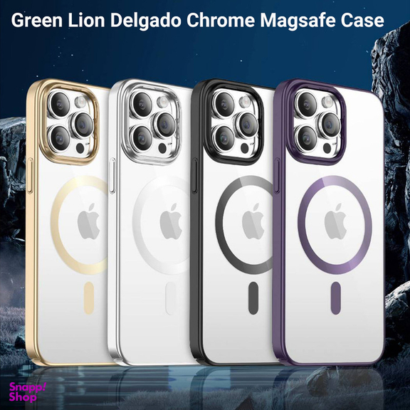 کاور گرین لاین مدل Delgado Chrome مناسب برای گوشی موبایل اپل IPhone 14 Pro Max