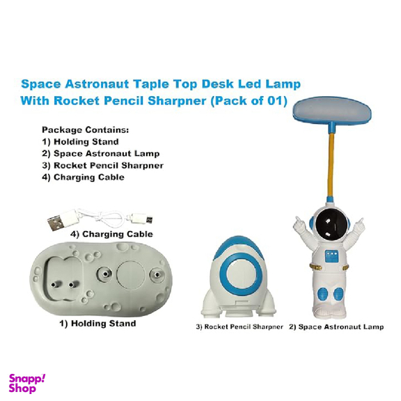 چراغ مطالعه فانتزی مدل فضانورد