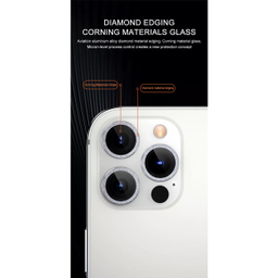 محافظ لنز دوربین بوف مدل Diamond-Luxury-G مناسب برای گوشی موبایل اپل iphone 13 Pro Max / 13 Pro