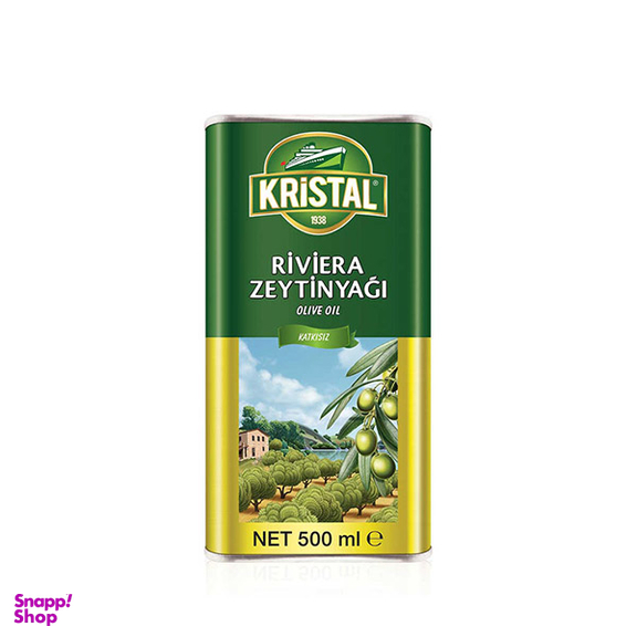 روغن زیتون کریستال حجم 500 میلی لیتر